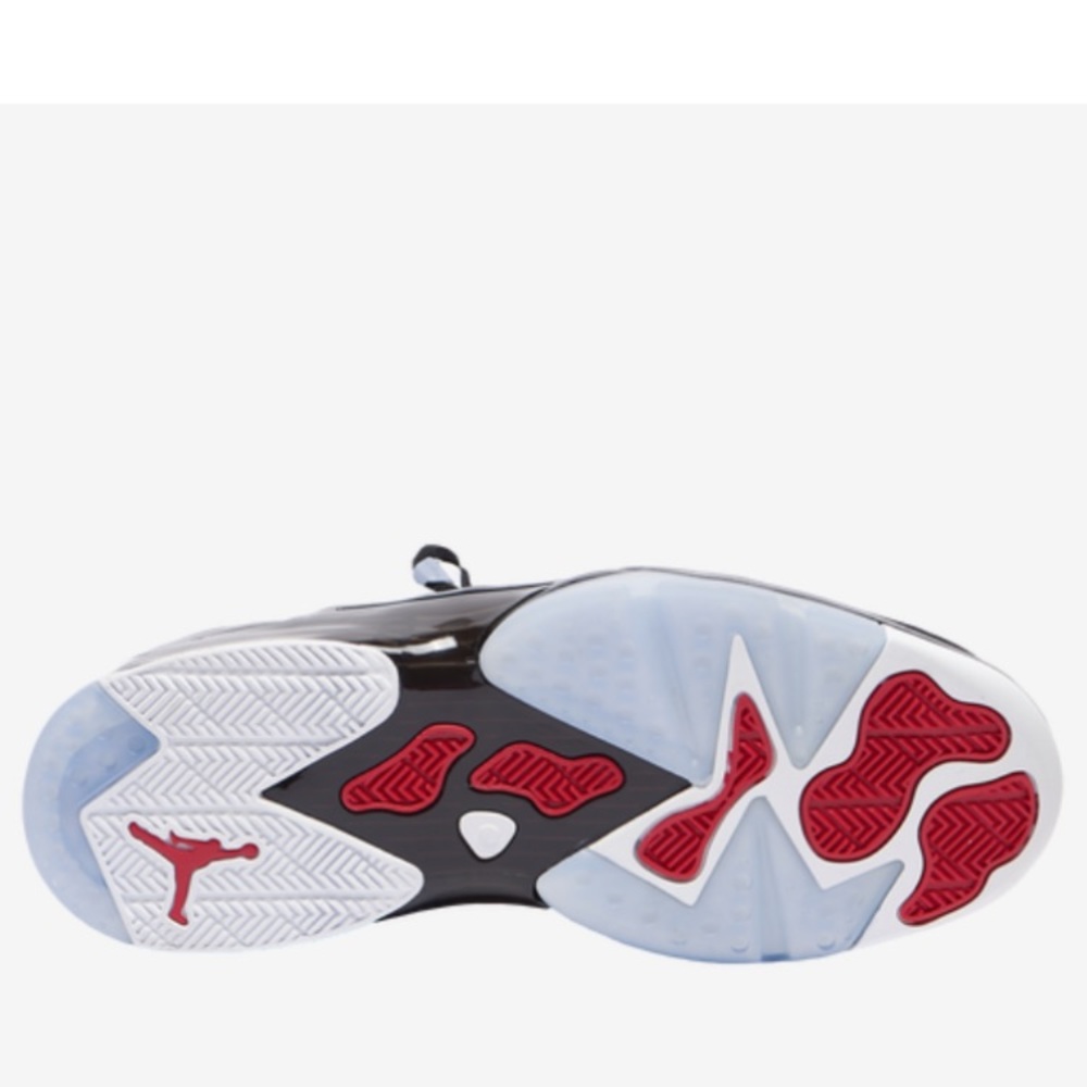 Air Jordan Black, Red And White Sneakers - Picture 9 of 11